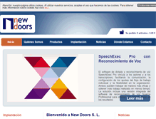 Tablet Screenshot of new-doors.net